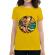 Tricou adler dama have a nice day galben