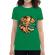 Tricou adler dama have a nice day verde mediu