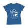 Tricou adler dama relax albastru azuriu