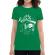 Tricou adler dama relax verde mediu