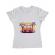 Tricou adler dama sunset van alb