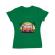 Tricou adler dama sunset van verde mediu