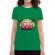 Tricou adler dama sunset van verde mediu