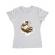 Tricou adler dama the great wave off coffee alb