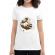 Tricou adler dama the great wave off coffee alb