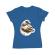 Tricou adler dama the great wave off coffee albastru azuriu