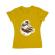 Tricou adler dama the great wave off coffee galben