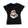 Tricou adler dama the great wave off coffee negru