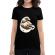 Tricou adler dama the great wave off coffee negru