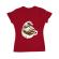 Tricou adler dama the great wave off coffee rosu