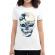 Tricou adler dama the great wave off skull alb