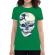 Tricou adler dama the great wave off skull verde mediu