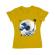 Tricou adler dama the great wave off sound galben
