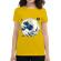 Tricou adler dama the great wave off sound galben