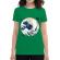Tricou adler dama the great wave off sound verde mediu