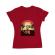 Tricou adler dama welcome to my paradise rosu