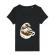 Tricou stanley stella dama the great wave off coffee negru