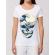 Tricou stanley stella dama the great wave off skull alb