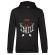 Hoodie barbat cu gluga keep smile everyday negru