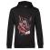 Hoodie barbat cu gluga pig saw negru