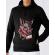 Hoodie barbat cu gluga pig saw negru