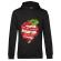 Hoodie barbat cu gluga you are the apple of my eye negru