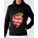 Hoodie barbat cu gluga you are the apple of my eye negru