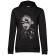 Hoodie dama cu gluga albert rockeinstein negru