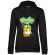 Hoodie dama cu gluga minionbob negru