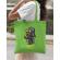 Sacosa din panza minion wars verde mar