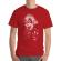 Tricou adler barbat albert rockeinstein rosu