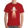 Tricou adler barbat alien coffee invasion rosu