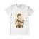 Tricou adler barbat coffee racer alb