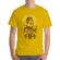 Tricou adler barbat coffee racer galben