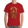 Tricou adler barbat coffee racer rosu