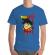 Tricou adler barbat despicaball z son goku albastru azuriu