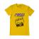 Tricou adler barbat focus and than capture it galben