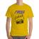Tricou adler barbat focus and than capture it galben