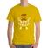 Tricou adler barbat keep smile everyday galben