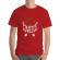 Tricou adler barbat keep smile everyday rosu