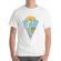 Tricou adler barbat let the sea, set you free alb