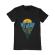 Tricou adler barbat let the sea, set you free negru