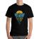 Tricou adler barbat let the sea, set you free negru