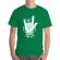 Tricou adler barbat stand for heavy metal verde mediu