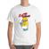Tricou adler barbat the minions alb