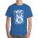 Tricou adler barbat where words fail, music speaks albastru azuriu