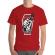 Tricou adler barbat work or die rosu