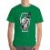 Tricou adler barbat work or die verde mediu