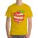 Tricou adler barbat you are the apple of my eye galben