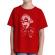 Tricou adler copil albert rockeinstein rosu